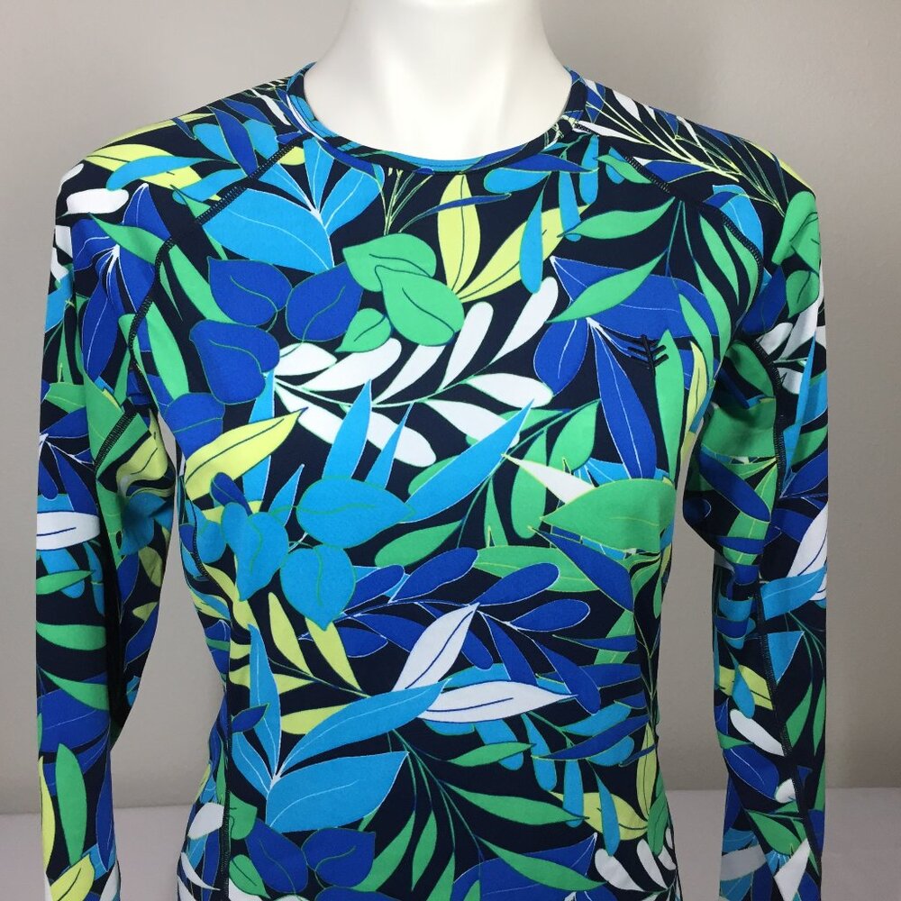 Coolibar Womens Small Top Long Sleeve UPF 50+ Sun Protection